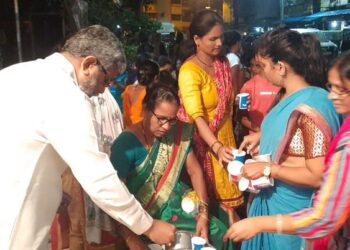 नेरूळमध्ये कॉंग्रेसचा कोजागिरी उत्सव उत्साहात