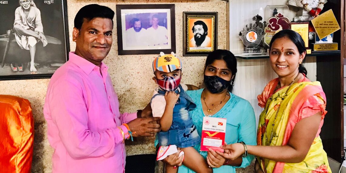 सानपाड्यात सुकन्या योजना राबविण्यासाठी वासकर दांपत्यांचा पुढाकार