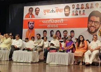 युवा सेनेचा संवाद वाशीतील मेळाव्यात महापालिकेवर भगवा फडकविण्याचा निर्धार