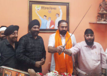 शिवसेना अवजड वाहतूक सेनेच्या महाराष्ट्र कमिटी कार्यालयाचे उदघाटन