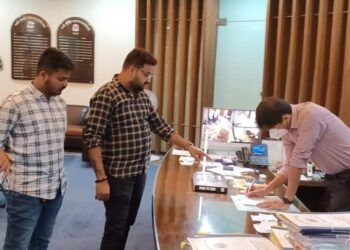 बेलापुर किल्ला कमानीला ‘बेलापूर किल्ला प्रवेशद्वार’ नाव द्यावे : नितिन चव्हाण