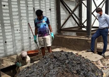 दिघा व ऐरोली विभागातील मान्सुनपूर्व कामांची आयुक्त अभिजीत बांगर यांनी केली प्रत्यक्ष पाहणी