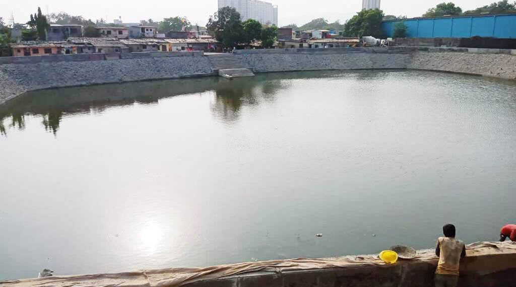 रामनगर दिघा येथील बोरला तलावाचा आकर्षक कायापालट