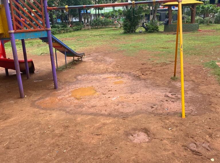 आठ दिवसात खेळणी दुरूस्त न झाल्यास राष्ट्रवादी भीक मांगो आंदोलन करणार