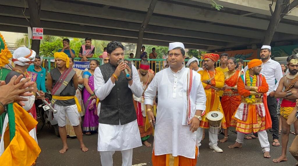 वारीतील विठ्ठल नामाने दुमदुमली सानपाडा नगरी