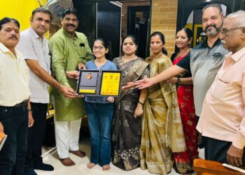 प्रभाग ३६ मधील दहावी-बारावी गुणवंतांचा भाजपतर्फे गुणगौरव