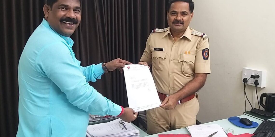 नेरूळ सेक्टर १६ मध्ये संभाजीराजे उद्यानासमोरील रस्त्यावर गरबा खेळण्याची परवानगी द्या : गणेश भगत