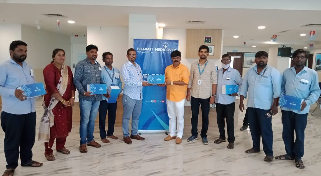 महात्मा गांधी जयंतीनिमित्त महाआरोग्य शिबिर उत्साहात