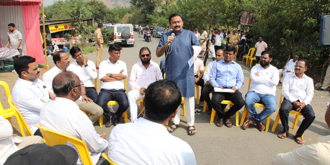 अमेटी व्यवस्थापनाविरोधात आमदार महेश बालदी यांचा तीव्र आंदोलनाचा इशारा 