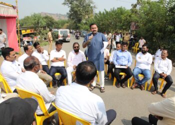 अमेटी व्यवस्थापनाविरोधात आमदार महेश बालदी यांचा तीव्र आंदोलनाचा इशारा 