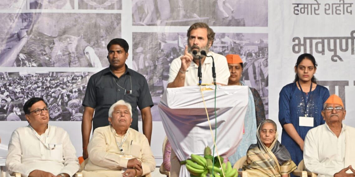 पंतप्रधानांनी शेतकऱ्यांशी संवाद साधला असता तर  ७३३ बळी टाळता आले असते : राहुल गांधी