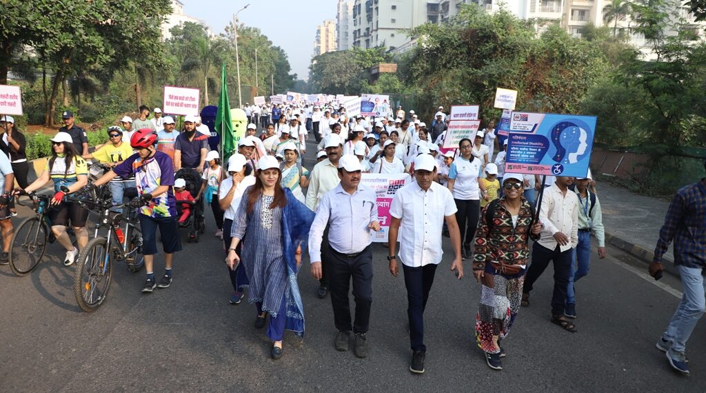 दिव्यांगत्व, स्वच्छतेविषयी वॉकेथॉनद्वारे व्यापक जनजागृती