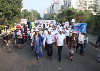 दिव्यांगत्व, स्वच्छतेविषयी वॉकेथॉनद्वारे व्यापक जनजागृती