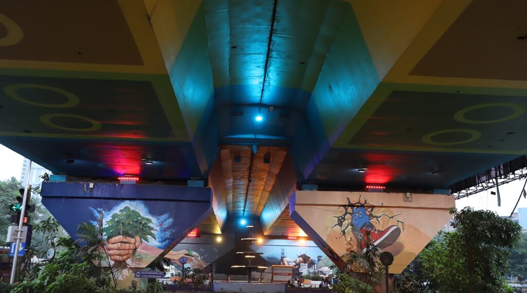 नाविन्यपूर्ण संकल्पना राबवित नवी मुंबईच्या सुशोभिकरणाला नवी झळाळी