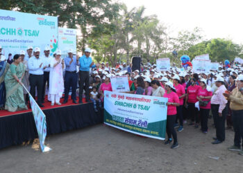  ५ हजारहून अधिक महिला, विद्यार्थ्यांनी ‘स्वच्छता संग्राम रॅली’तून केला स्वच्छतेचा जागर