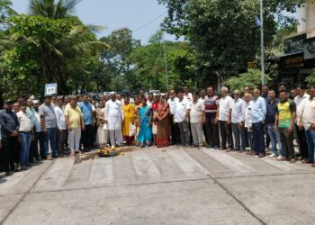 प्रभाग क्रमांक-९६ मध्ये सीसीटीव्ही कॅमेरे बसविण्याचा कामाचा शुभारंभ