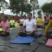 निसर्गाच्या सानिध्यात आमदार प्रशांत ठाकूर यांच्यासमवेत योग दिन उत्साहात साजरा 