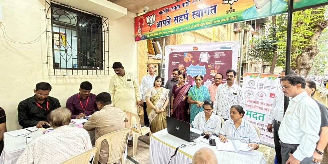 संदीप नाईकांच्या वाढदिवसानिमित्त कल्याणकारी योजना शिबीर उत्साहात