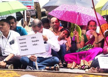 बेमुदत उपोषण आंदोलनानंतर महापालिकेला आली जाग