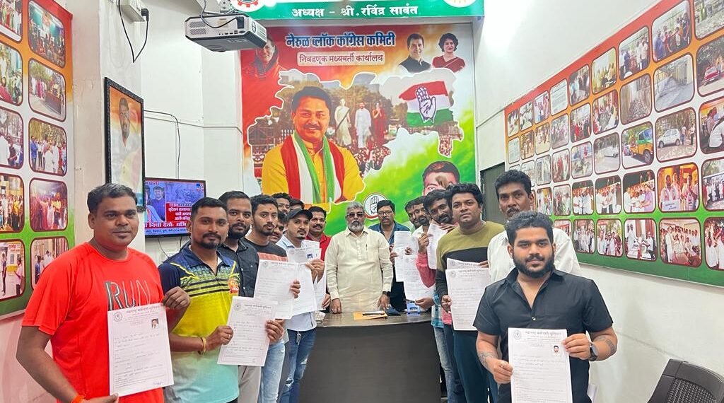 पालिका कंत्राटी वाहनचालकांनी स्विकारले महाराष्ट्र कर्मचारी युनियनचे सदस्यत्व