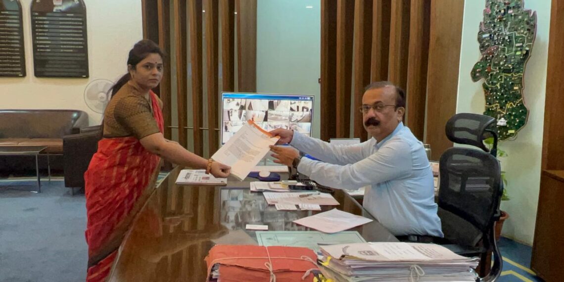 जुईनगर सेक्टर २३ मधील पाण्याची समस्या सोडवा : विद्याताई भांडेकर