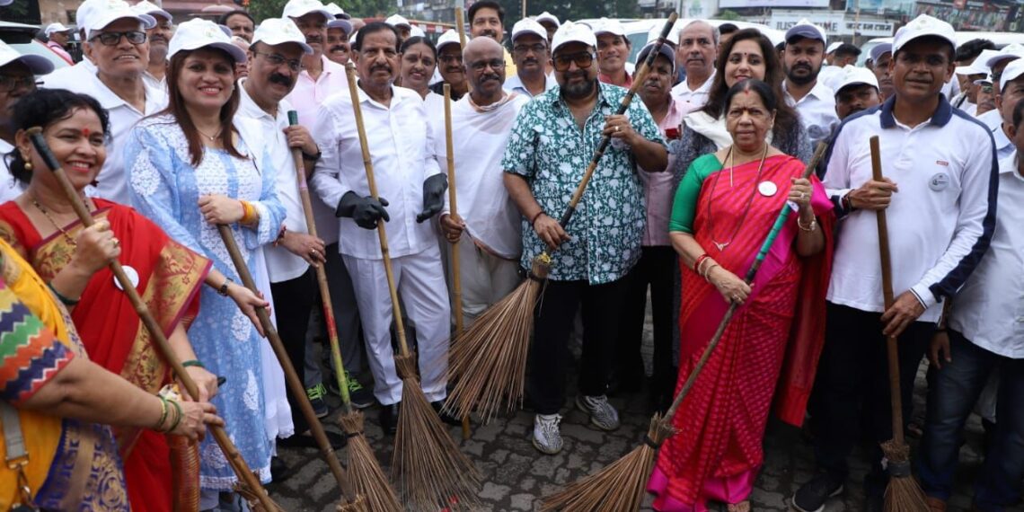 ‘स्वच्छता ही सेवा’ उपक्रमात १.२८ लाखाहून अधिक नवी मुंबईकरांचे श्रमदान