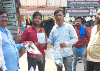 प्लास्टिक प्रतिबंधात्मक मोहीमांतून १८३ किलो प्लास्टिक पिशव्या जप्ती