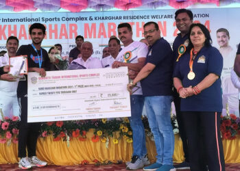 ‘नमो खारघर मॅरेथॉन २०२४’ ला उदंड प्रतिसाद;  तब्बल १९  हजार ६०१ स्पर्धक धावले 