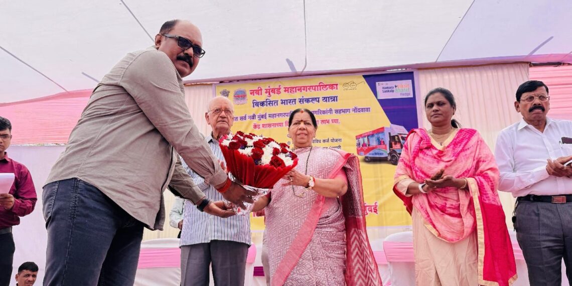  ‘विकसित भारत संकल्प यात्रे’ला दिवाळे गावात उत्स्फूर्त प्रतिसाद 