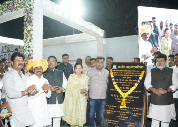 पनवेल महापालिकेच्या ६५० कोटीच्या विविध विकास कामांचे भूमीपूजन