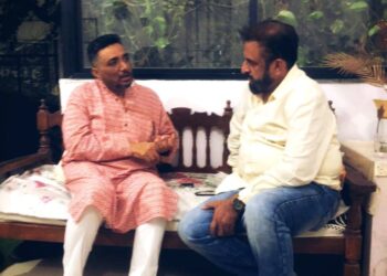 शाहनवाझ खान यांनी घेतली इम्तियाज जलील यांची भेट