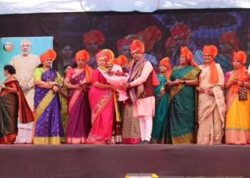 आमदार मंदाताई म्हात्रे यांच्या माध्यमातून बेलापूर विधानसभा क्षेत्रात महिला मेळावा जल्लोषात साजरा