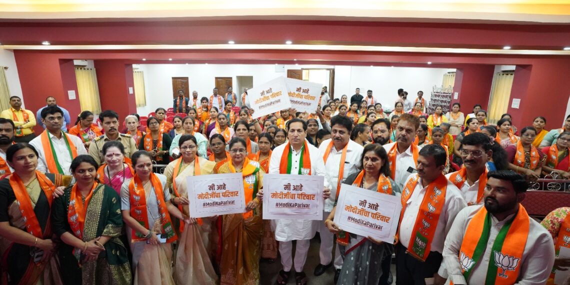 नारीशक्ती वंदन अभियानामध्ये नवी मुंबईत अभूतपूर्व प्रतिसाद- जिल्हाध्यक्ष संदीप नाईक