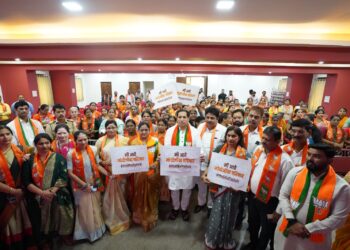 नारीशक्ती वंदन अभियानामध्ये नवी मुंबईत अभूतपूर्व प्रतिसाद- जिल्हाध्यक्ष संदीप नाईक