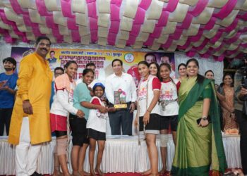 भाजपा नेरूळ प्रभाग क्रमांक ९६/९७ पुरुस्कृत यंगस्टार मित्र मंडळ आयोजित नानाची मानाची हंडी २०२४  उत्साहात