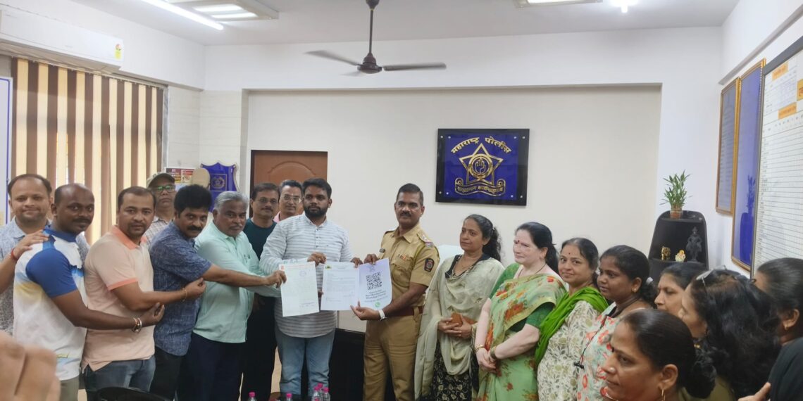 सिवूडस भागातील चोऱ्या रोखण्यासाठी पोलिसांना साकडे