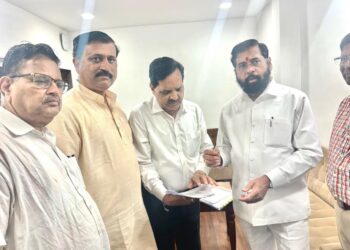 सिडको घेत असलेले ट्रान्स्फर चार्जेस रद्द करा : विजय नाहटाची मुख्यमंत्र्यांकडे मागणी