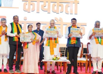 आमदार मंदाताई म्हात्रे यांच्या ‘विकास कामांच्या कार्य अहवालाचे’ लोकार्पण