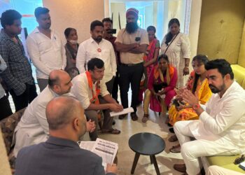 बेलापूरमधील द पार्क हॉटेलवर मनसेची धडक