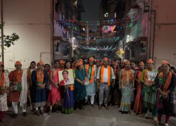 सानपाडा परिसरात भाजपाची प्रचारात आघाडी