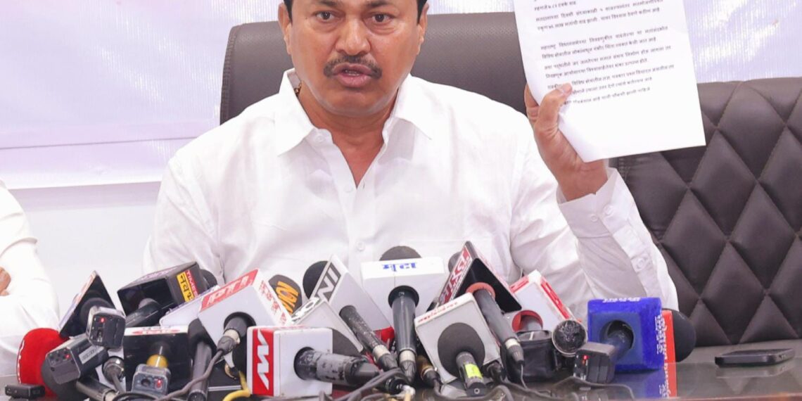 निवडणूक आयोगाचा जनतेच्या मतांवर दरोडा : नाना पटोले