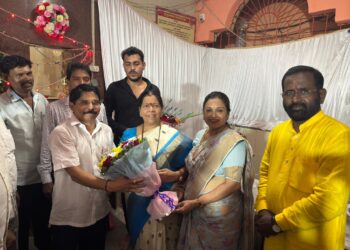 आमदार मंदा म्हात्रे यांच्या माध्यमातून हनुमान मंदिरामध्ये महाप्रसाद