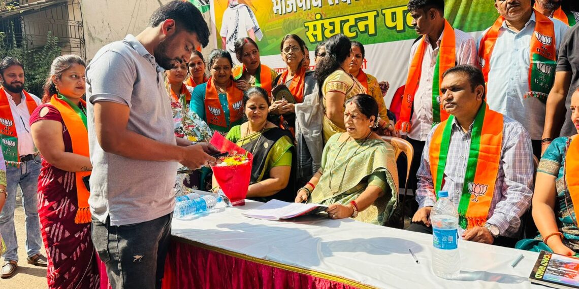 बेलापूर मतदारसंघात भाजपा सदस्यता अभियानास सुरुवात