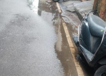 नेरूळ सेक्टर सहा, सारसोळे गावातील मल:निस्सारण वाहिन्यांची युद्धपातळीवर साफसफाई करण्याची राष्ट्रवादीची मागणी