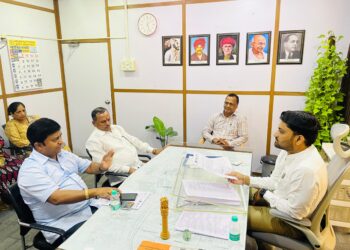 सानपाडा विभागातील समस्या सोडविण्यासाठी भाजपाची महापालिकेवर धडक