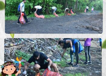 जागतिक पर्यावरण सप्ताहानिमित्त पारसिक हिल येथे विशेष स्वच्छता मोहीम