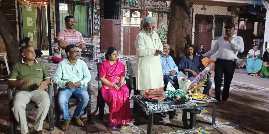 कॉंग्रेसच्या वतीने नेरूळच्या आम्रपाली सोसायटीमध्ये सुशोभीकरण