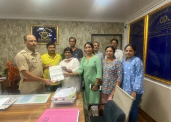 प्रभाग ८४ मध्ये पोलिस बीट चौकी उभारण्याची भाजपाची मागणी