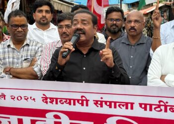 भांडवलदारांच्या भल्यासाठी सर्वसामान्यांचा बळी देऊ नका : महेंद्रशेठ घरत