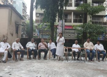 शिवम सोसायटीत स्वातंत्र्यदिन उत्साहात